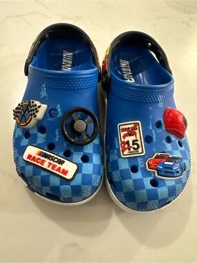 NASCAR Kids Crocs